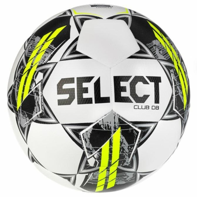 Select Club DB futbola bumba, 4. izmērs, balta-pelēka-arkana krāsa