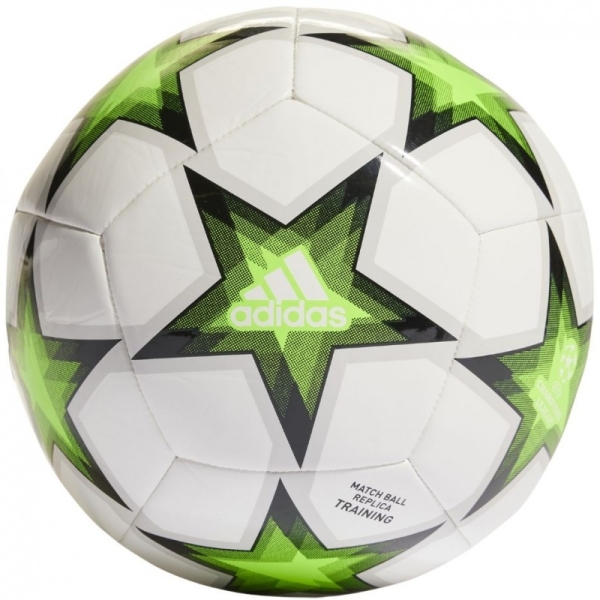 Adidas Finale Club futbola bumba, 4 izmērs, balta un zaļa krāsa
