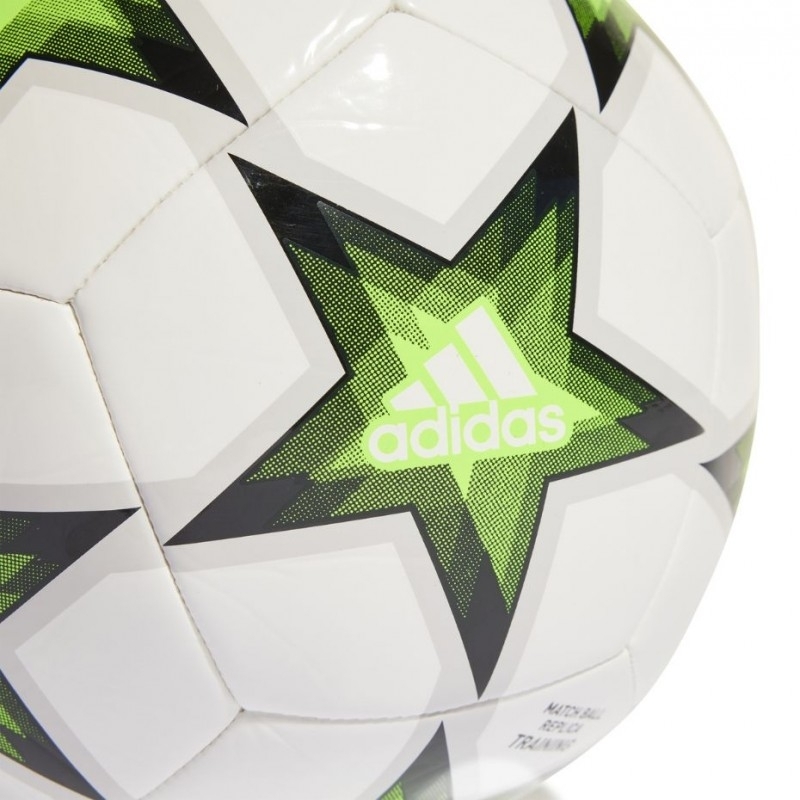 Adidas Finale Club futbola bumba, 4 izmērs, balta un zaļa krāsa