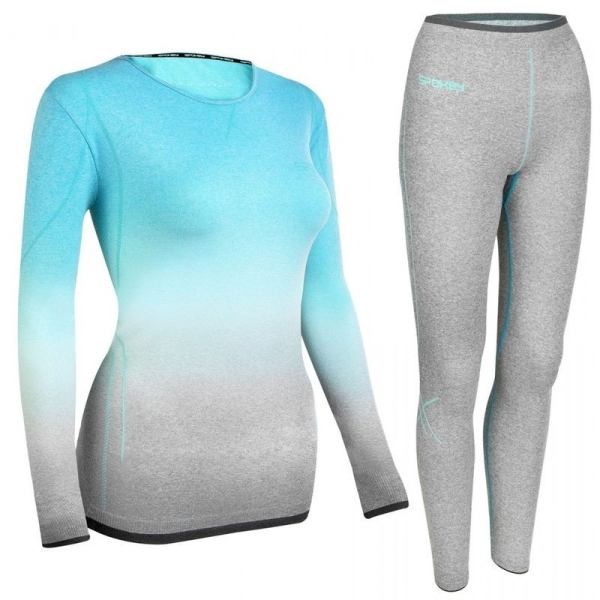 Sieviešu termoveļa Spokey, 928776, izmērs L/XL, pelēki zila krāsa Sieviešu termoveļa Spokey, 928776, izmērs L/XL, pelēki zila krāsa