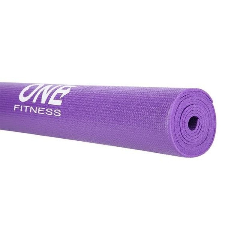 Jogas paklājs ONE FITNESS YM01, violeta krāsa