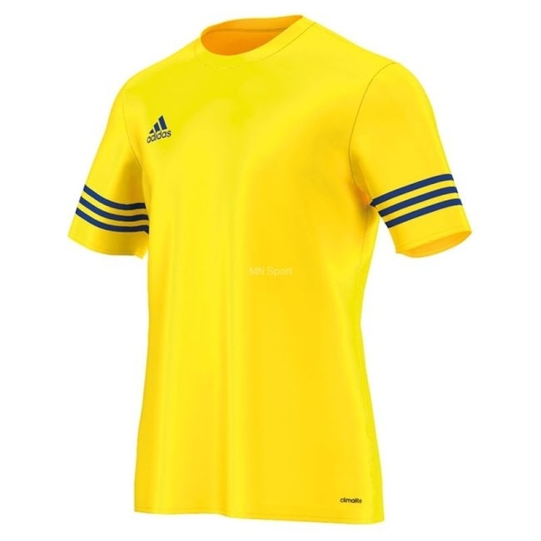Adidas Entrada T-krekls, F50489, izmērs 2XL, krāsa dzelteni zila Adidas Entrada T-krekls, F50489, izmērs 2XL, krāsa dzelteni zila