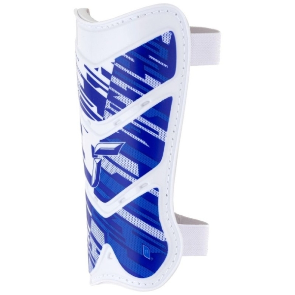 Reusch Shinguard Attakt Lite futbola aizsargs, izmērs L, krāsa balta un zila