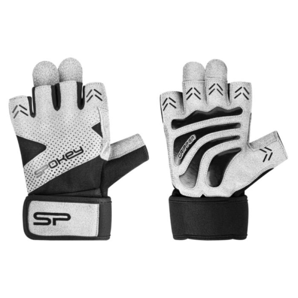 Spokey fitnesa cimdi, Lady Fit, 928972, izmērs L, krāsa violeti pelēka Spokey fitnesa cimdi, Lady Fit, 928972, izmērs L, krāsa violeti pelēka