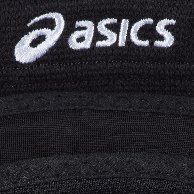 Asics Performance Kneepad volejbola ceļgalu spilventiņš, M izmērs, melns