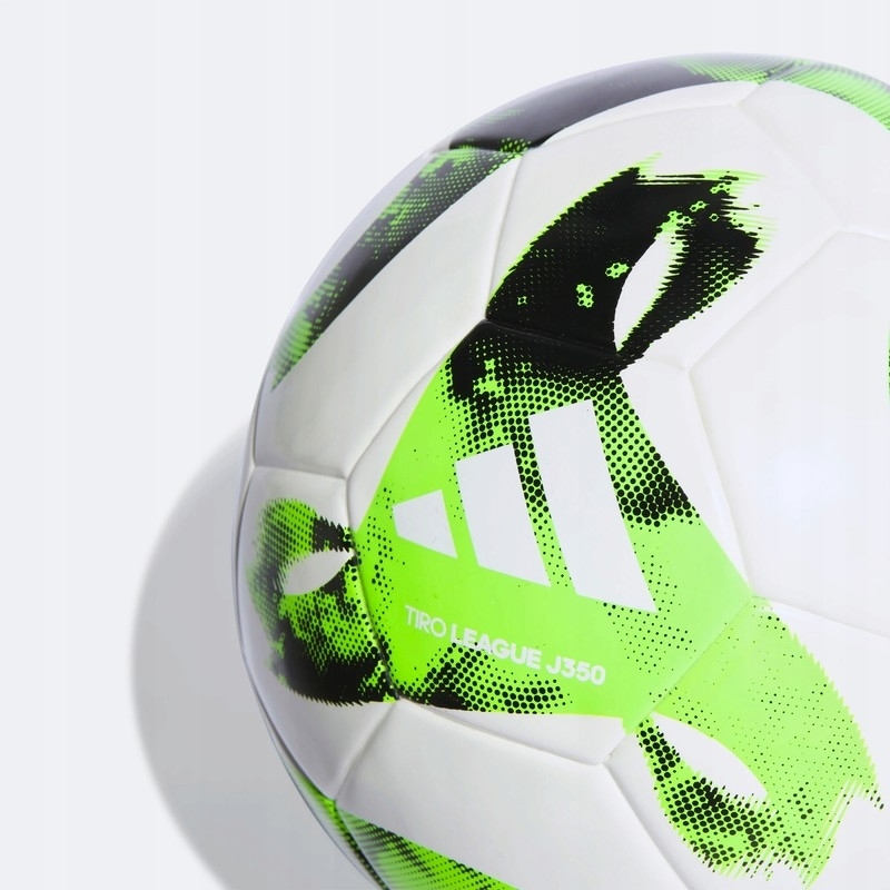 Adidas futbola bumba, Tiro League J350, izmērs 4, krāsa balta un zaļa