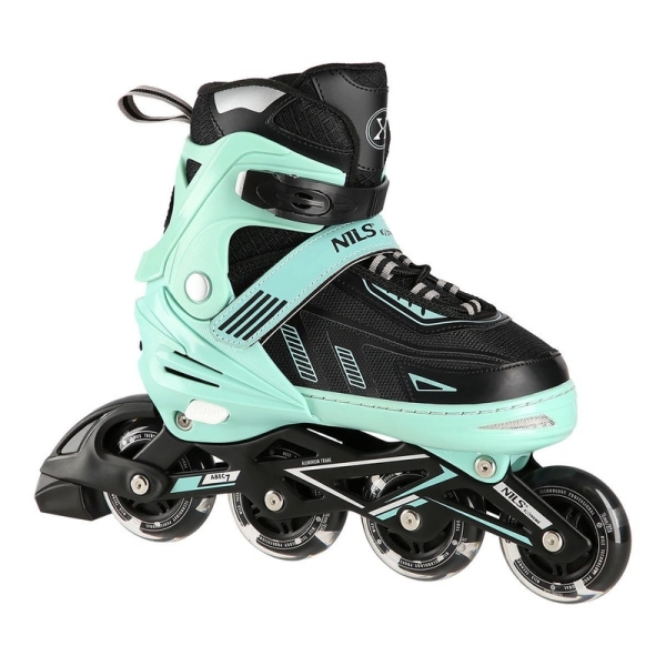 Ledus slidas, Nils Extreme, NA11230A, izmērs (M) 35-38, tirkīza-melna krāsa Ledus slidas, Nils Extreme, NA11230A, izmērs (M) 35-38, tirkīza-melna krāsa