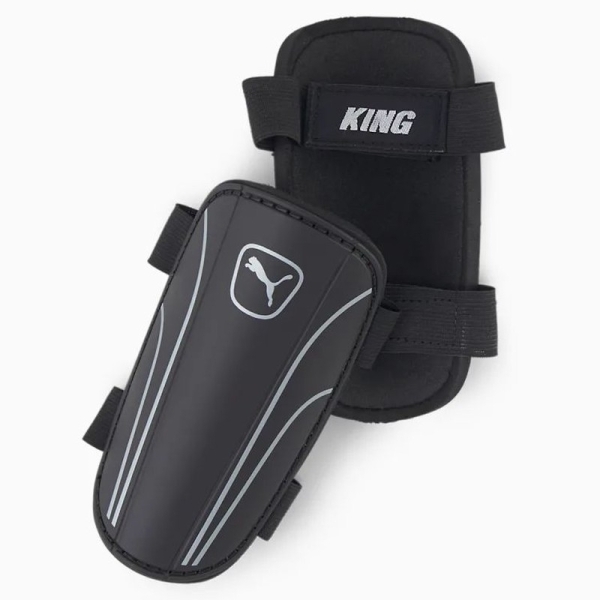 Puma King Strap futbola aizsargi, S izmērs, melni