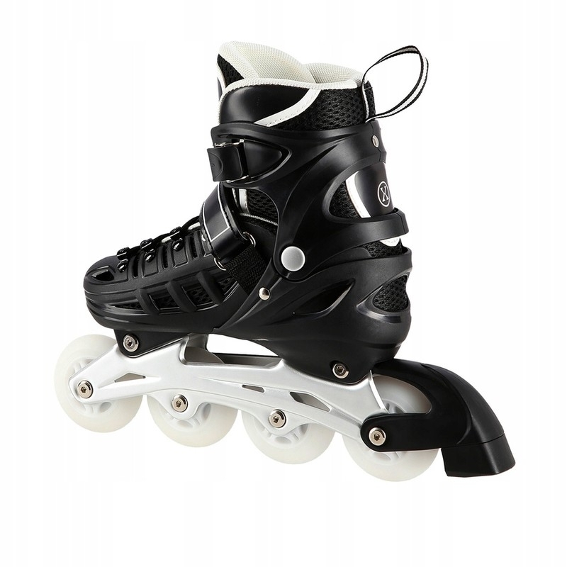 A-l skrituļslidas, Nils Extreme 4-in-1 LED, NH10905, izmērs (S) 31-34, melna krāsa