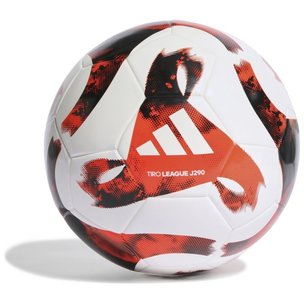 Adidas futbola bumba, Tiro League J290, izmērs 5, sarkanbaltsarkana un balta Adidas futbola bumba, Tiro League J290, izmērs 5, sarkanbaltsarkana un balta