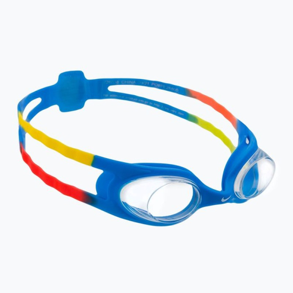 Nike Easy Fit Kids peldbrilles, dzelteni zila krāsa Nike Easy Fit Kids peldbrilles, dzelteni zila krāsa