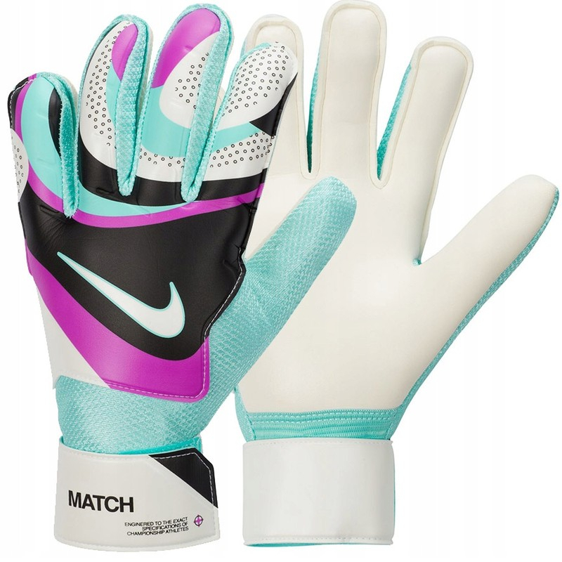 Nike GK Match vārtsargu cimdi, 4. izmērs, daudzkrāsaini