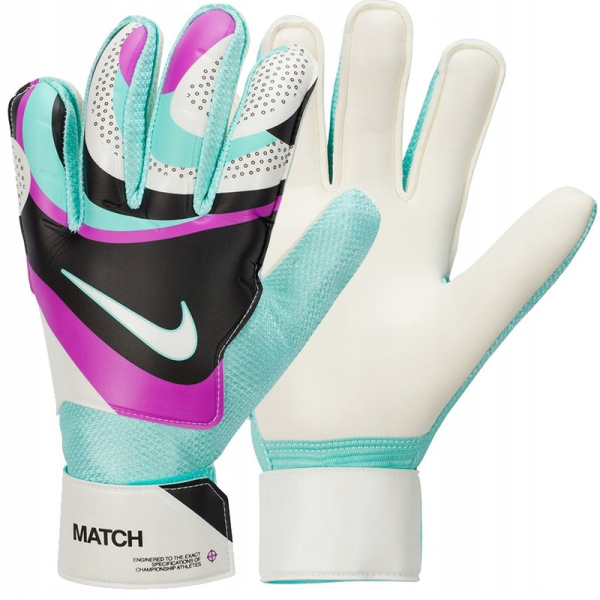Nike GK Match vārtsargu cimdi, 4. izmērs, daudzkrāsaini