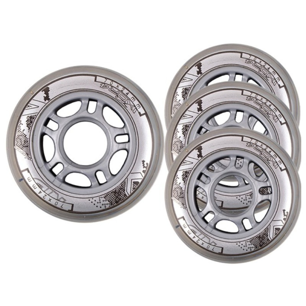NILS EXTREME skrituļslidas riteņi, 70 mm NILS EXTREME skrituļslidas riteņi, 70 mm
