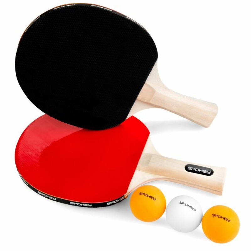 Spokey Roll Joy galda tenisa komplekts 2 raketes + rollnet + 3 bumbiņas