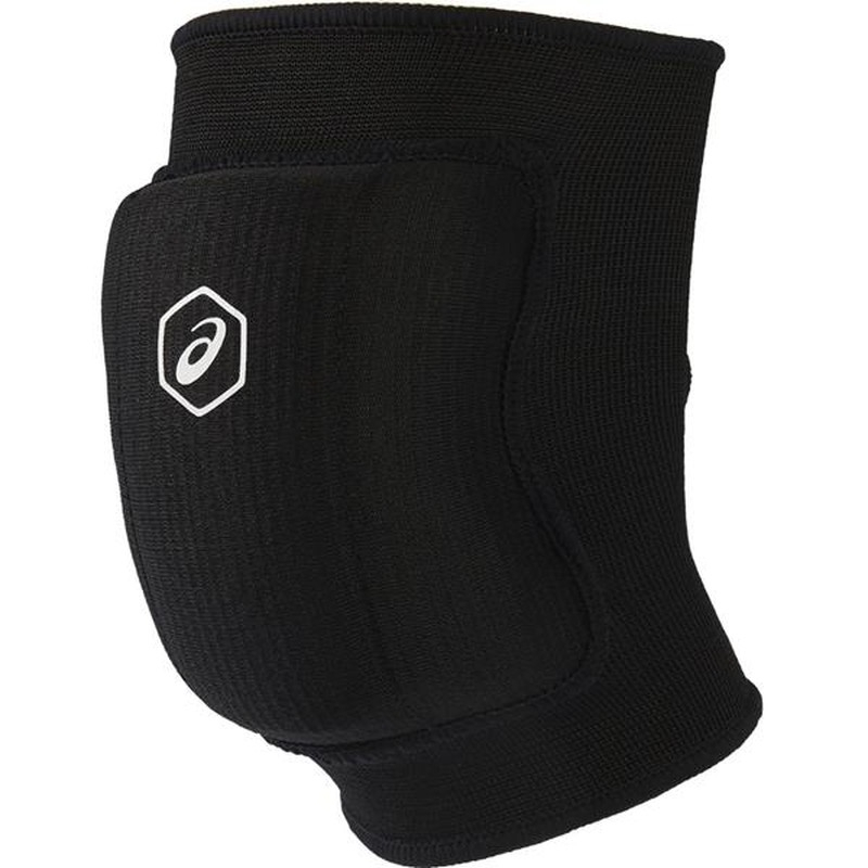 Asics Basic Kneepad volejbola ceļgalu spilventiņš, melna krāsa