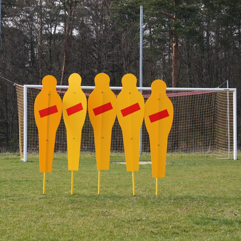 Fiksēta treniņu siena futbolam (5 figūras), Pro-soft - mīksta