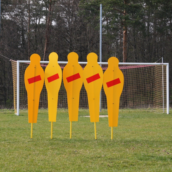 Fiksēta treniņu siena futbolam (5 figūras), Pro-soft - mīksta