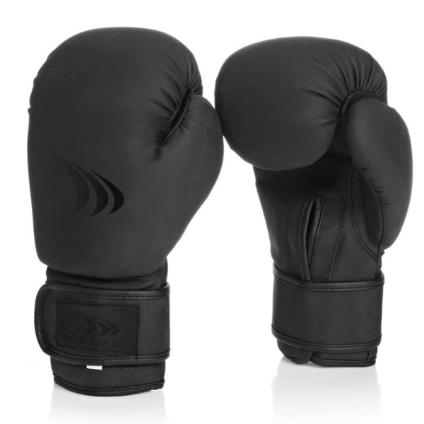 Yakimasport boksa cimdi, 100509, 12 izmērs, melnā krāsā