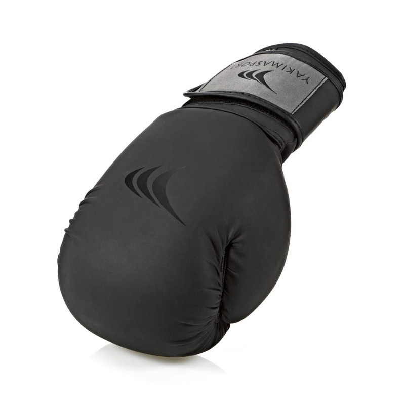 Yakimasport boksa cimdi, 100509, 12 izmērs, melnā krāsā