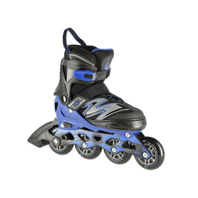 Nils Extreme skrituļslidas, NA11010, melnā/zilā krāsā