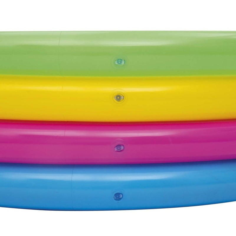 Varavīksnes piepūšamais baseins 157 x 46 cm Bestway 51117