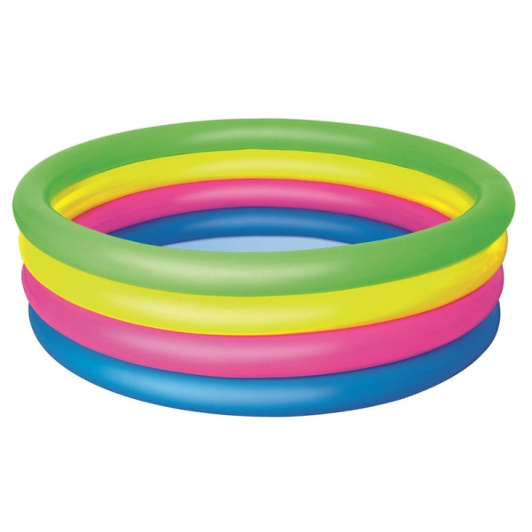 Varavīksnes piepūšamais baseins 157 x 46 cm Bestway 51117 Varavīksnes piepūšamais baseins 157 x 46 cm Bestway 51117