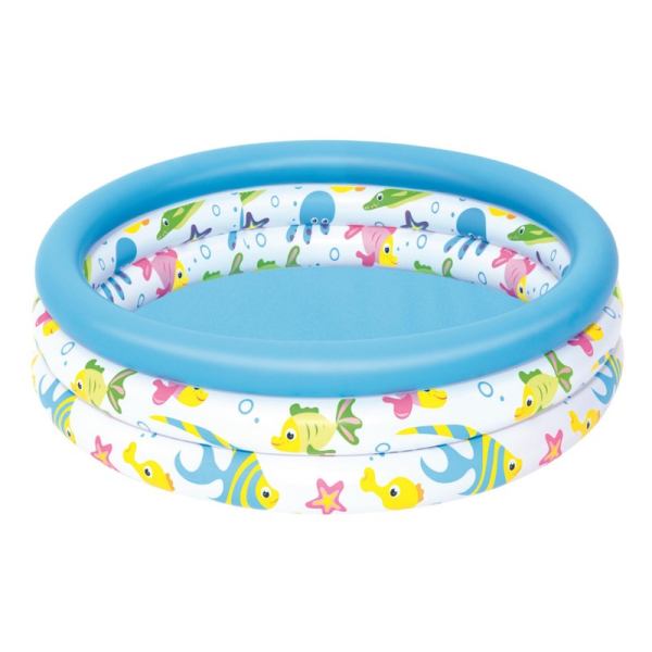 Piepūšamais bērnu baseins 102x25cm Piepūšamais bērnu baseins 102x25cm