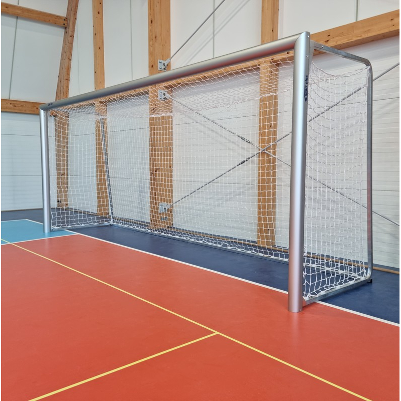 Futbola tīkli 5 x 2 m, PP 4 mm, dziļums 100/120 cm