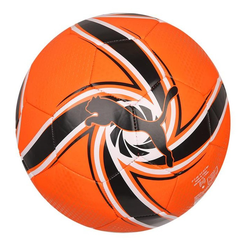 Puma Valencia futbola bumba, 5. izmērs, oranži balta krāsa