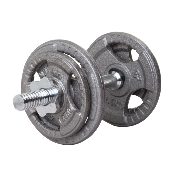 Beltor PF Line čuguna hantele - Čuguna hantele pelēka-immertona 10kg / 28mm Beltor PF Line čuguna hantele - Čuguna hantele pelēka-immertona 10kg / 28mm