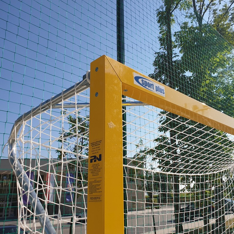 PP4 pludmales handbola tīkli, 3 x 2 m, dziļums 80/80, ar apakšējās malas atsvariem
