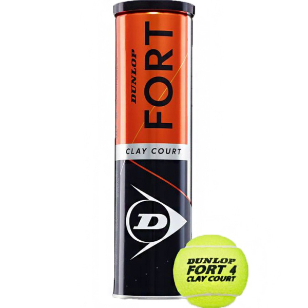 Dunlop Fort Clay tenisa bumbiņa Dunlop Fort Clay tenisa bumbiņa