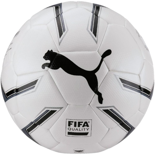 Puma Elite 2.2 Fusion futbola bumba, izmērs 5, krāsa balta-pelēka-melna Puma Elite 2.2 Fusion futbola bumba, izmērs 5, krāsa balta-pelēka-melna