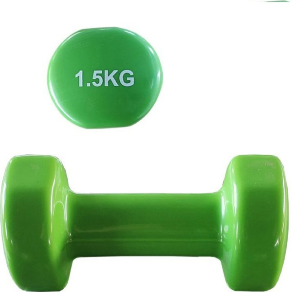 Vinila hantele 1,5 kg Vinila hantele 1,5 kg