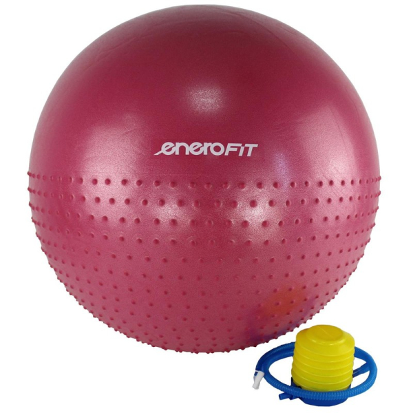 Enero vingrošanas bumba ar Half Fit masāžas rīku 65 cm Enero vingrošanas bumba ar Half Fit masāžas rīku 65 cm