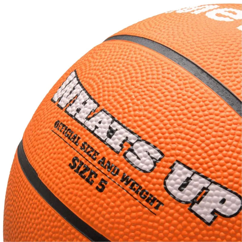 Meteor Whats Up basketbola bumba, 5. izmērs, oranža krāsa