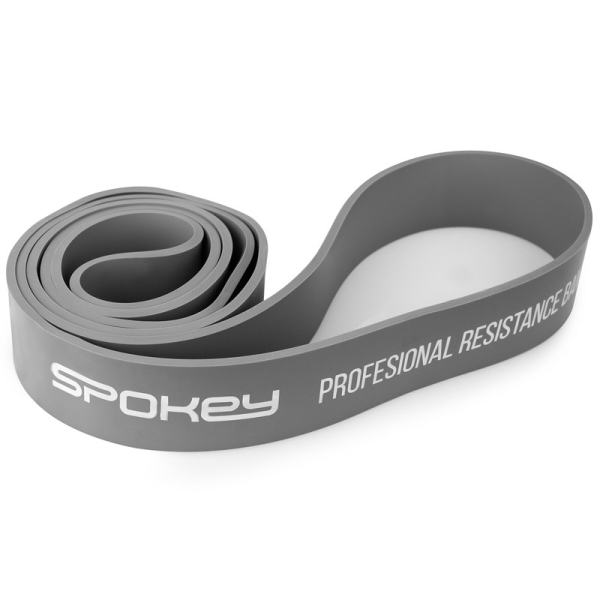 Spokey treniņu gumija 920958, pretestība 25-40 kg, pelēka krāsa Spokey treniņu gumija 920958, pretestība 25-40 kg, pelēka krāsa