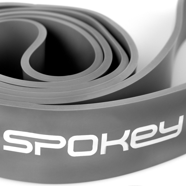Spokey treniņu gumija 920958, pretestība 25-40 kg, pelēka krāsa