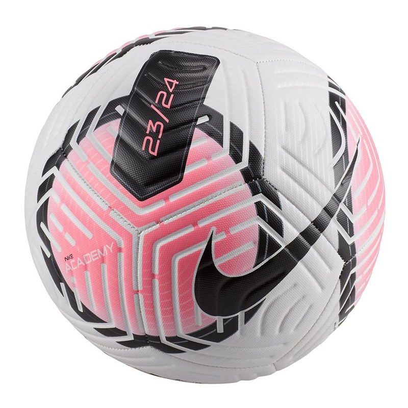 Nike Academy bumba, 5. izmērs, balta un rozā krāsa