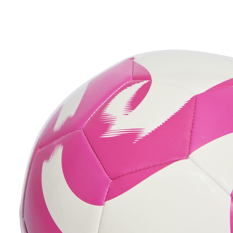 Adidas Tiro Club futbola bumba, 5. izmērs, balta un rozā krāsa