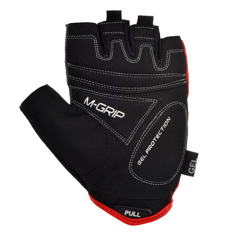 Meteor Gel GX33 velo cimdi sarkani