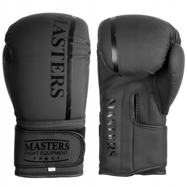 Masters RPU-MATT melni boksa cimdi Masters RPU-MATT melni boksa cimdi