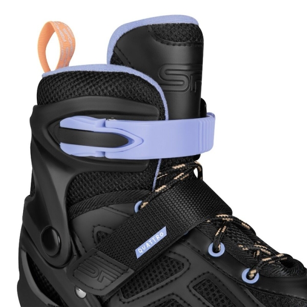 Spokey skrituļslidas, 4 in 1, Quattro 943428, violeta krāsa
