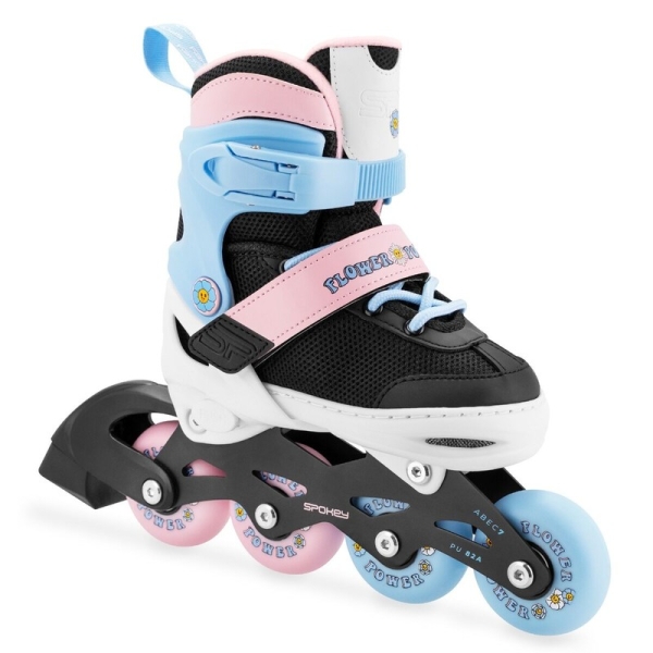 Spokey skrituļslidas, 4 in 1, Quattro 942544, rozā krāsa