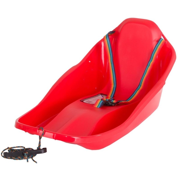 Mini Topo plastmasas ragavas, sarkanas