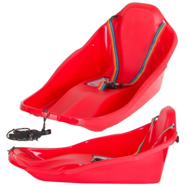 Mini Topo plastmasas ragavas, sarkanas