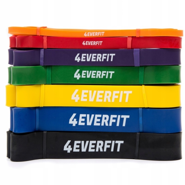 4EVERFIT vingrošanas gumija, melna krāsa 4EVERFIT vingrošanas gumija, melna krāsa