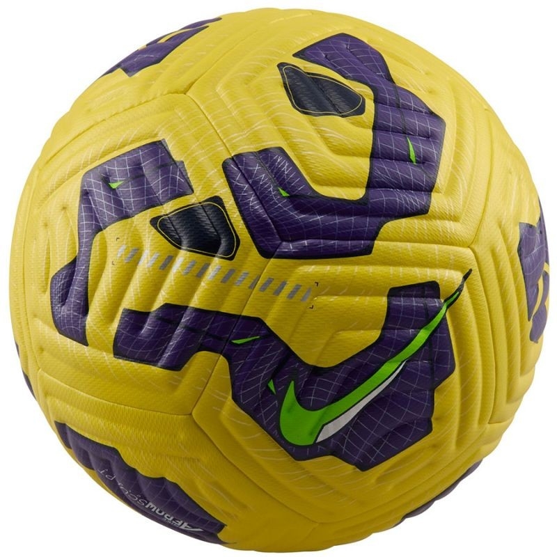 Nike Pitch futbola bumba, 5. izmērs, dzeltenā un violetā krāsā