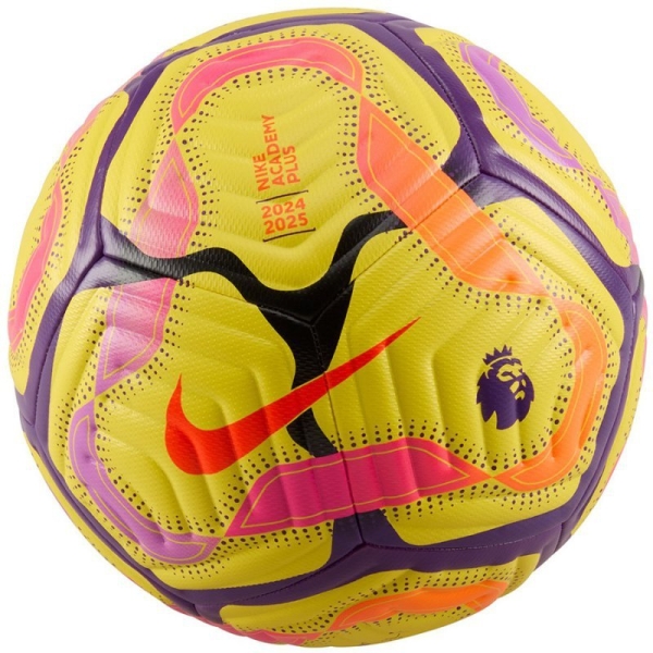 Nike Academy Plus Fifa Basic futbola bumba, 5. izmērs, dzelteni violeti melna krāsa